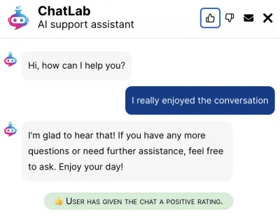 Customer feedback